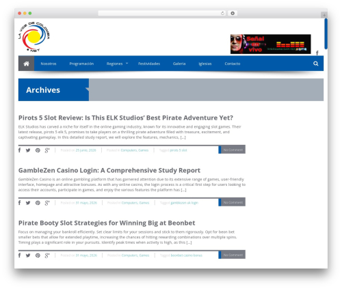 Cacoon theme WordPress - lavozdecolombia.net