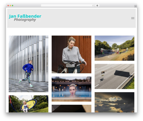 Section WordPress theme image - www.janfassbender.de