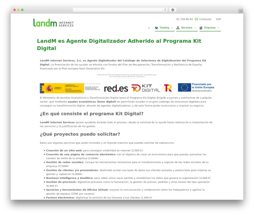 Swagger WP theme - landm.net