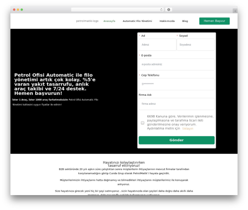 Webify WordPress theme - petrolmatik.com