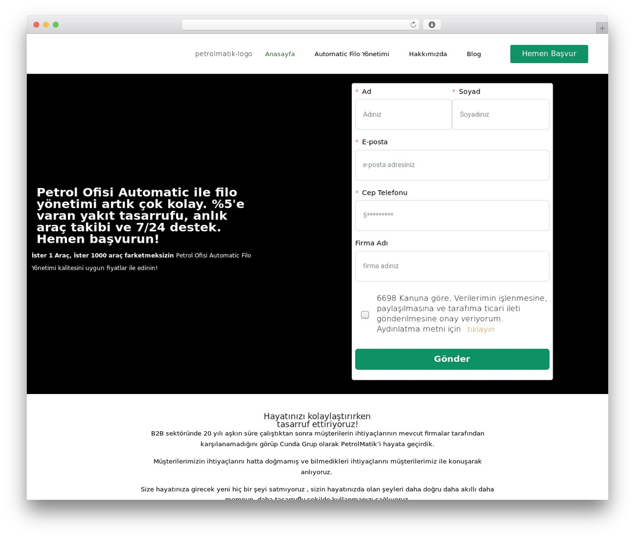 Webify WordPress theme - petrolmatik.com