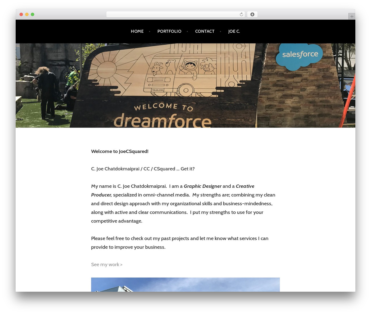 Argent WordPress theme - joecsquared.com
