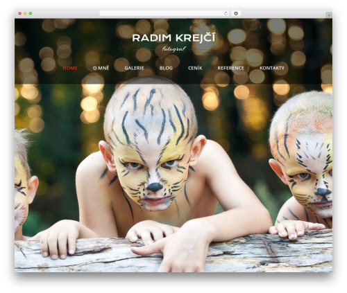 Cherry Framework WordPress theme - fotokrejci.cz