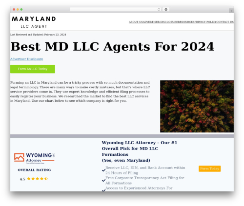 Pb star rating block WordPress plugin - marylandllcagent.com