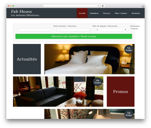 Weptile image slider widget WordPress plugin - fabhouse.fr