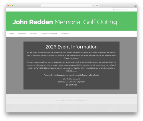 Responsive Brix top WordPress theme - jredden.com