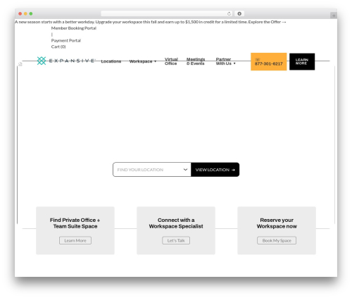 Theme WordPress Expansive Theme - expansive.com