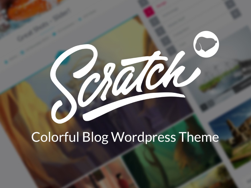 Theme WordPress Scratch by SnoopyIndustries