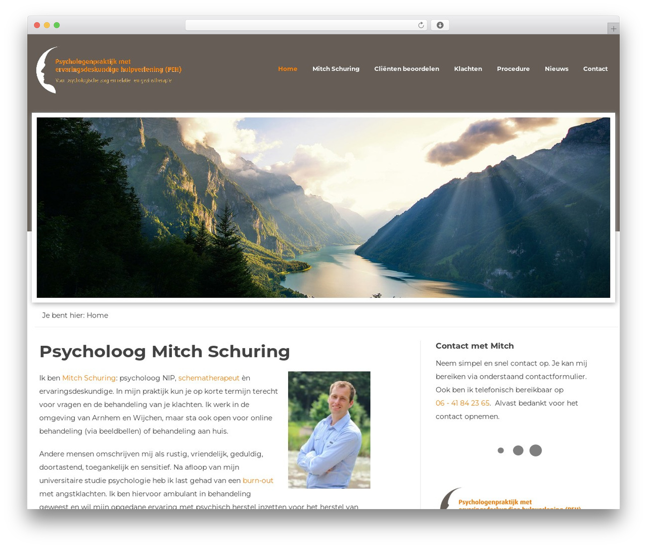 Theme001 WordPress theme - ervaringsdeskundigehulpverlening.nl