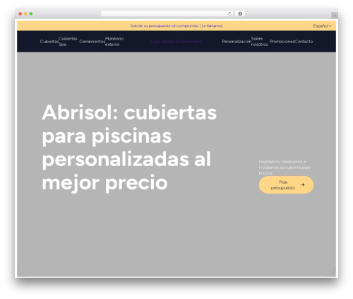 twenty-something WordPress theme - www.abrisol.net