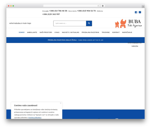 Webtim WP Theme WP theme - veterinabuba.si