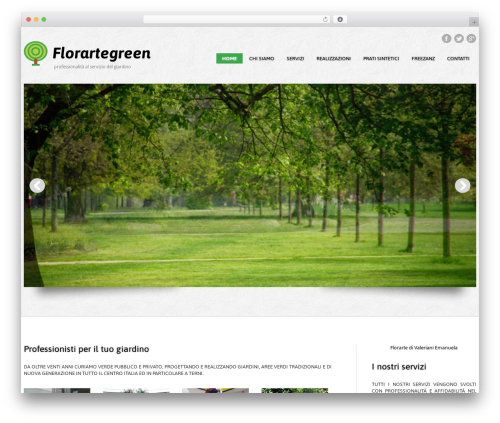 WordPress theme cherry - florartegreen.com