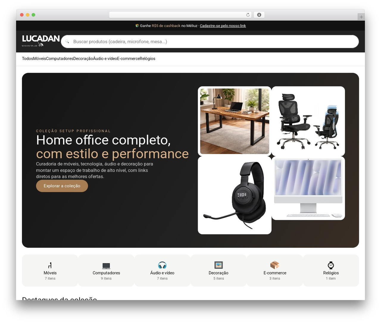 WordPress theme Shop Online - lucadan.com