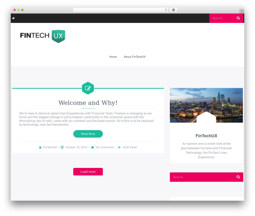 WP theme Scratch - fintechux.co.uk