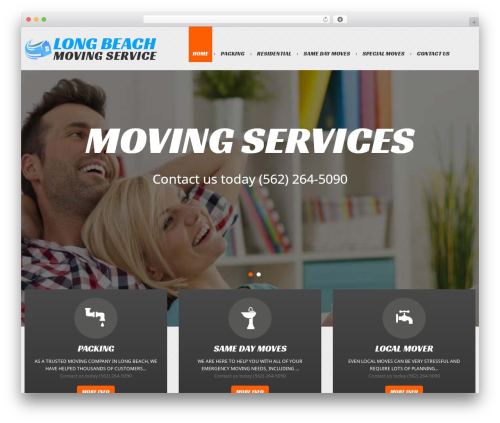 cherry WordPress theme - longbeachmovingservice.com