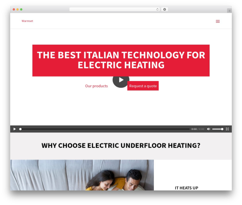Divi theme WordPress - warmset.com