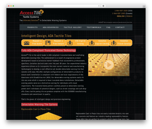 Market Theme WP theme - accesstile.com