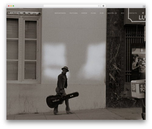 Napoli WordPress theme - abergel-photos.com