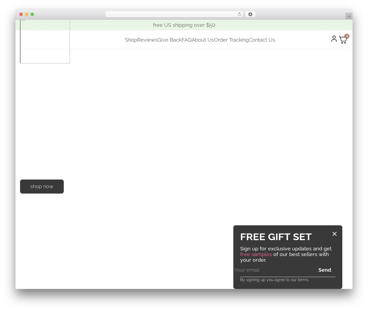 Storefront theme WordPress - perbellecosmetics.com