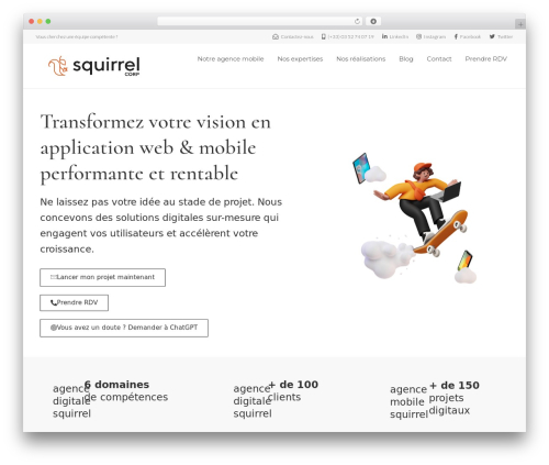 Th widget pack WordPress plugin - squirrel.fr