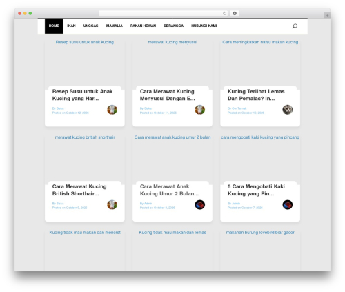 Superfast WordPress theme - ternakhewan.com