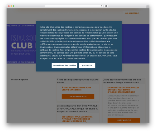 sustenium best WordPress theme - isoxan.com