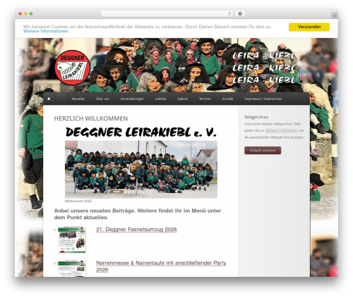 EU Cookie Consent (eu-cookie-consent) free WordPress plugin - leirakiebl.de