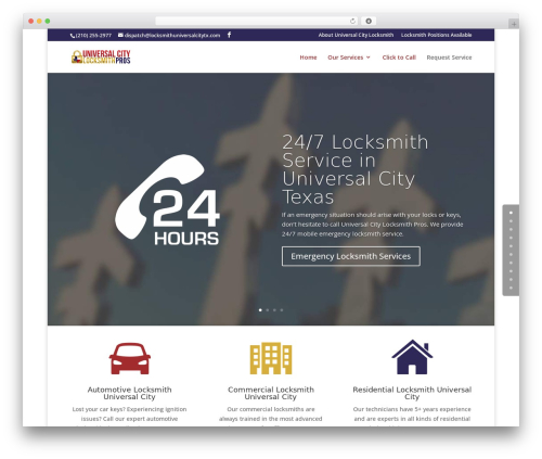 Theme WordPress Divi - locksmithuniversalcitytx.com