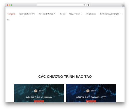 Theme WordPress GeneratePress - davinci.edu.vn