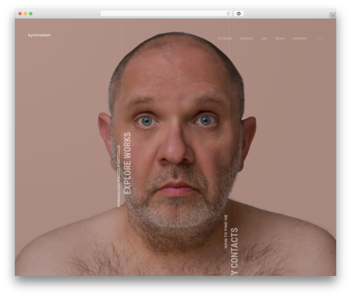 WordPress theme Ashade - kynimalism.com