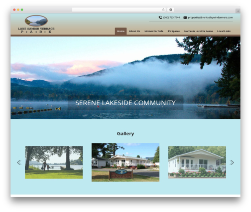 WordPress theme Bayside - lakesamishterracepark.com
