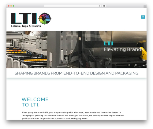 WordPress theme CS Radix - labelstagsandinserts.com