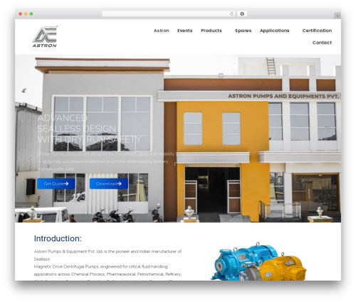 WordPress theme DataNext - astronpumpsindia.com
