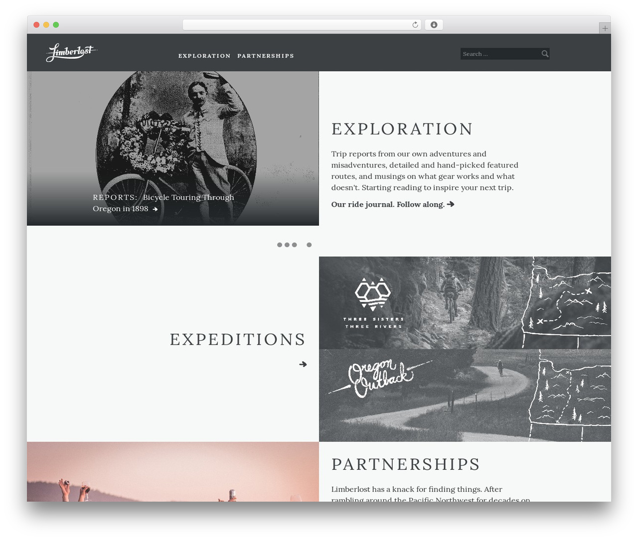 WordPress theme Limberlost - limberlost.co