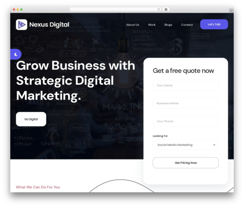 Axil elements WordPress plugin - thenexusdigital.com