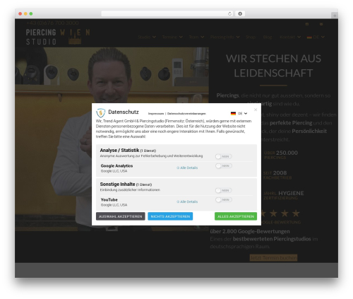 Bb sticky column WordPress plugin - piercingstudio-wien.at