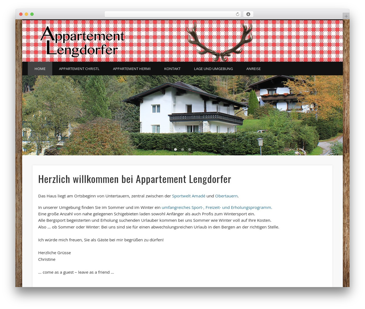 Best WordPress theme Mooboard - lengdorfer.at