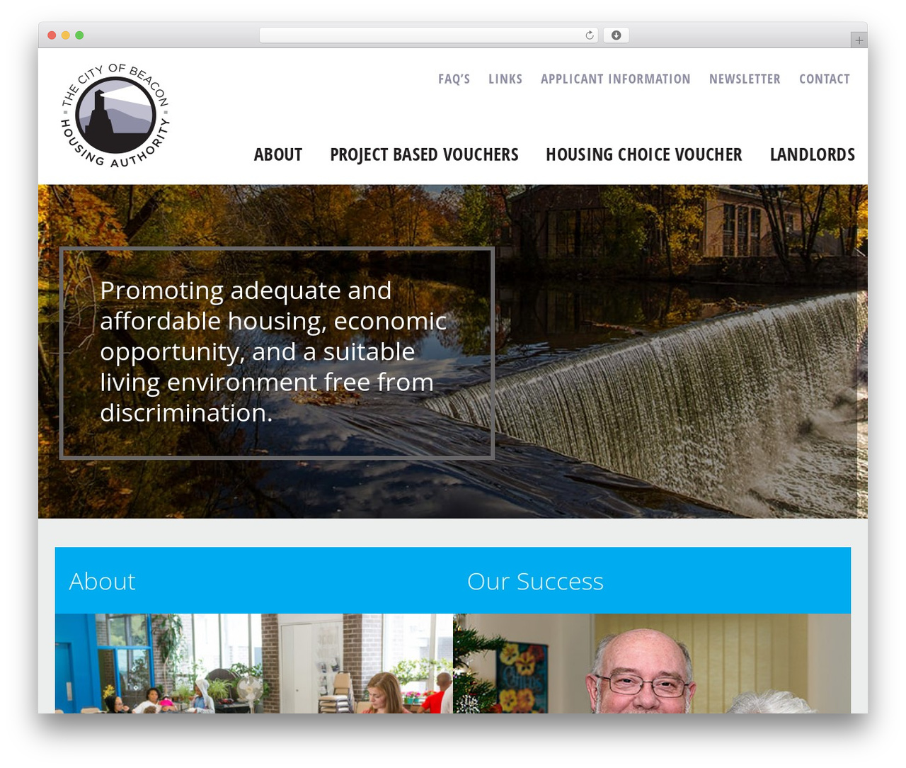 BHA Custom WordPress theme - beaconhousingauthority.org