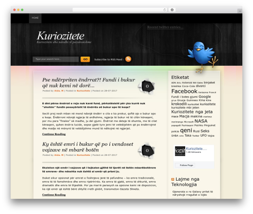 BlackPower WordPress theme - kuriozitete.net