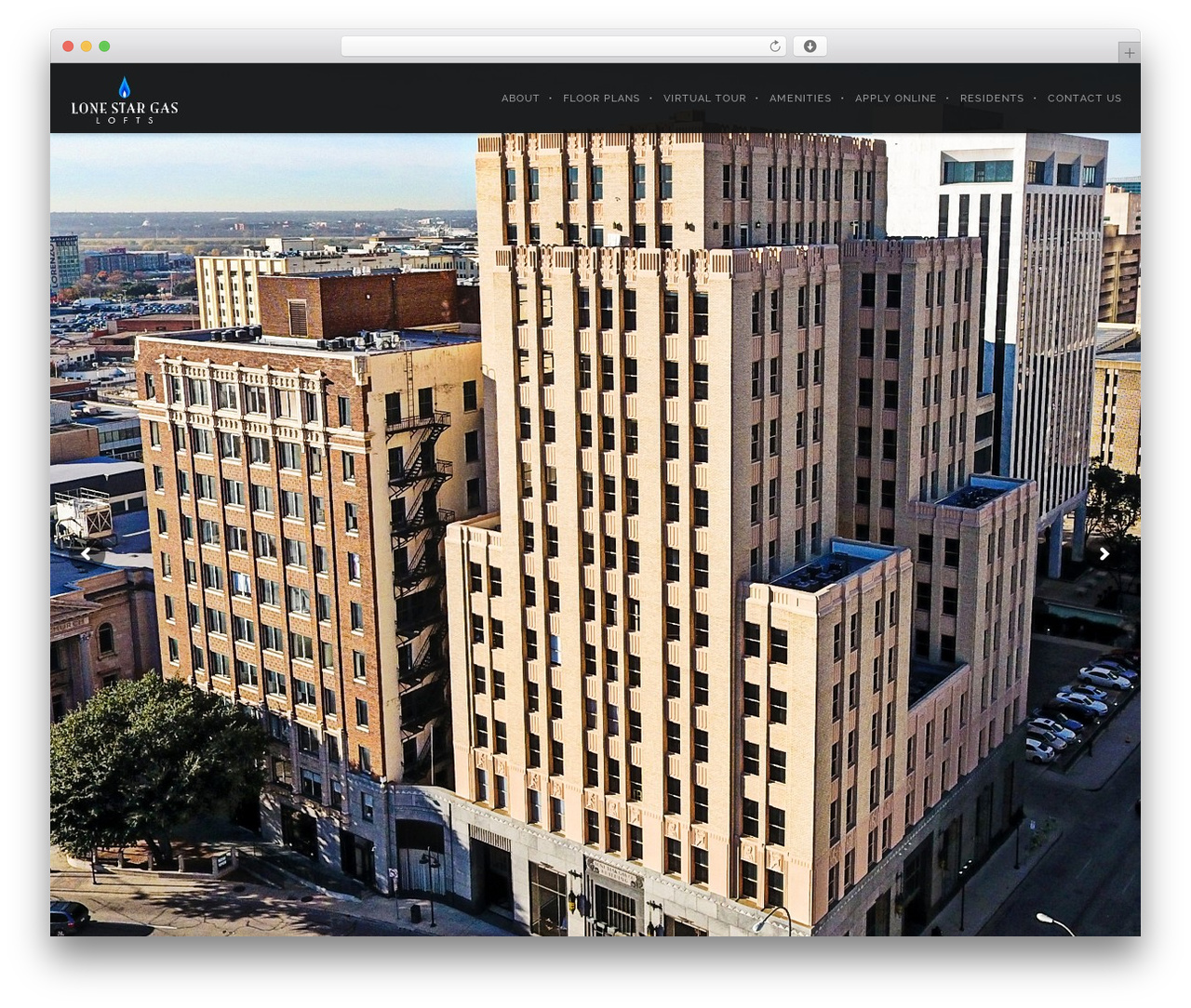 Brooklyn WordPress theme - lsglofts.com
