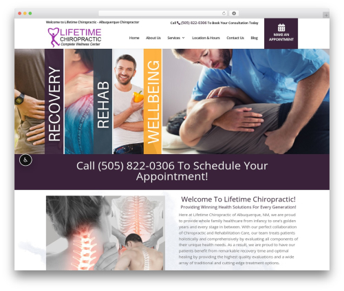 Youtube videos WordPress plugin - lifetimechiropracticabq.com