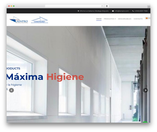 Construction WordPress theme - lainpro.com