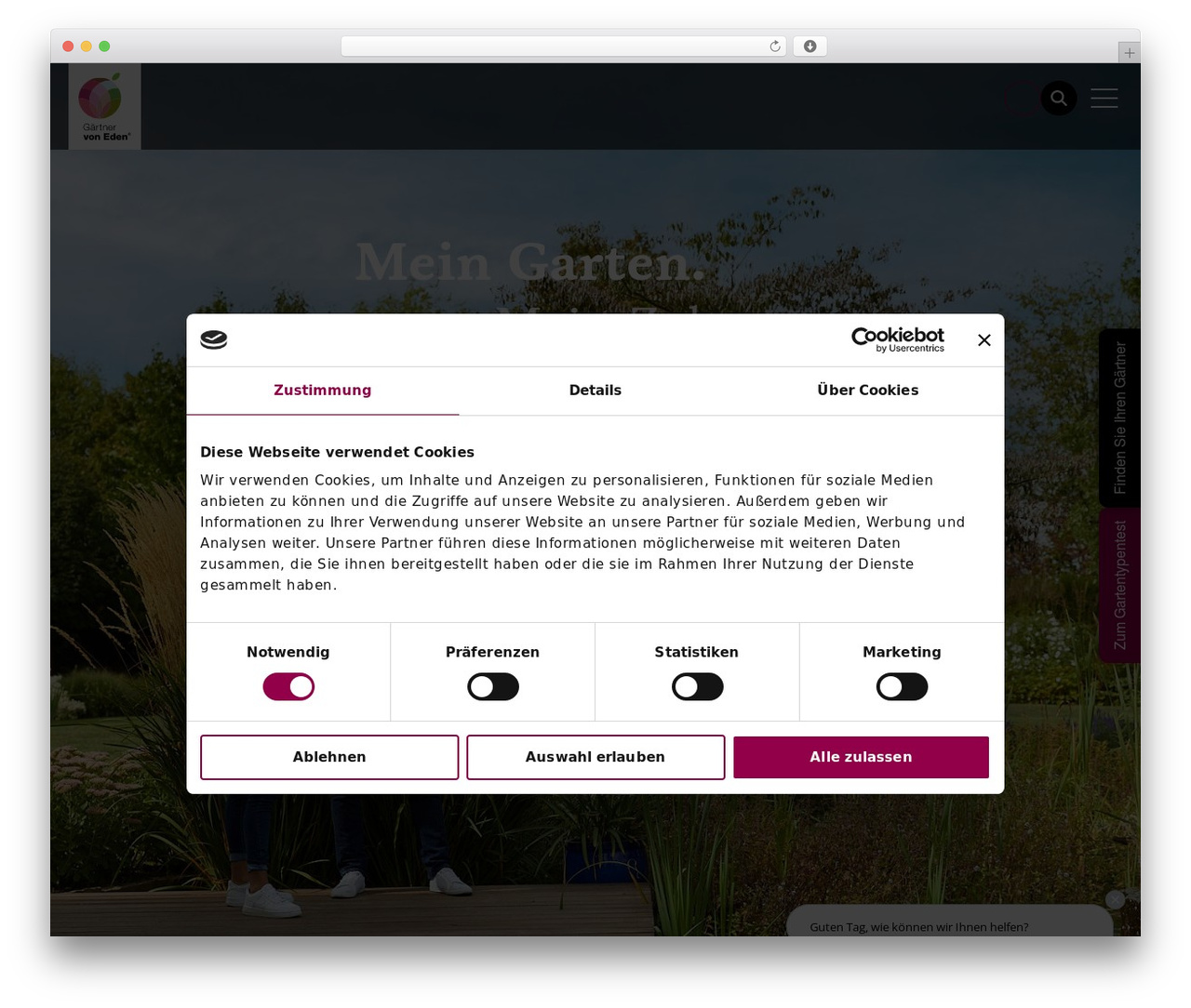 AW Divi WordPress website theme - gaertner-von-eden.com