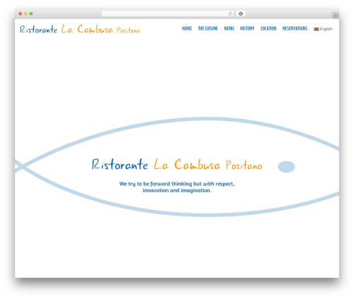 Elevate WP theme - lacambusapositano.com