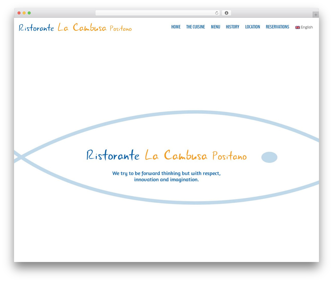 Elevate WP theme - lacambusapositano.com