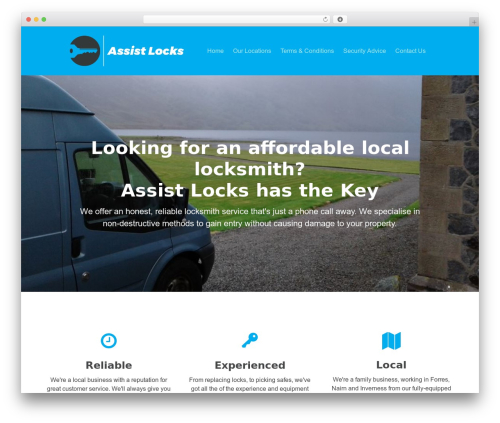 Generico WordPress theme - assistlocks.com