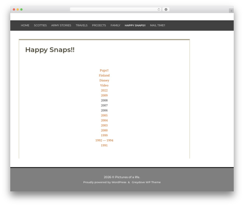 GreyDove theme WordPress - nyssa-almighty.com