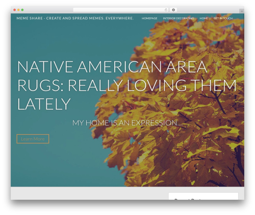 Juniper WP theme - memeshare.net