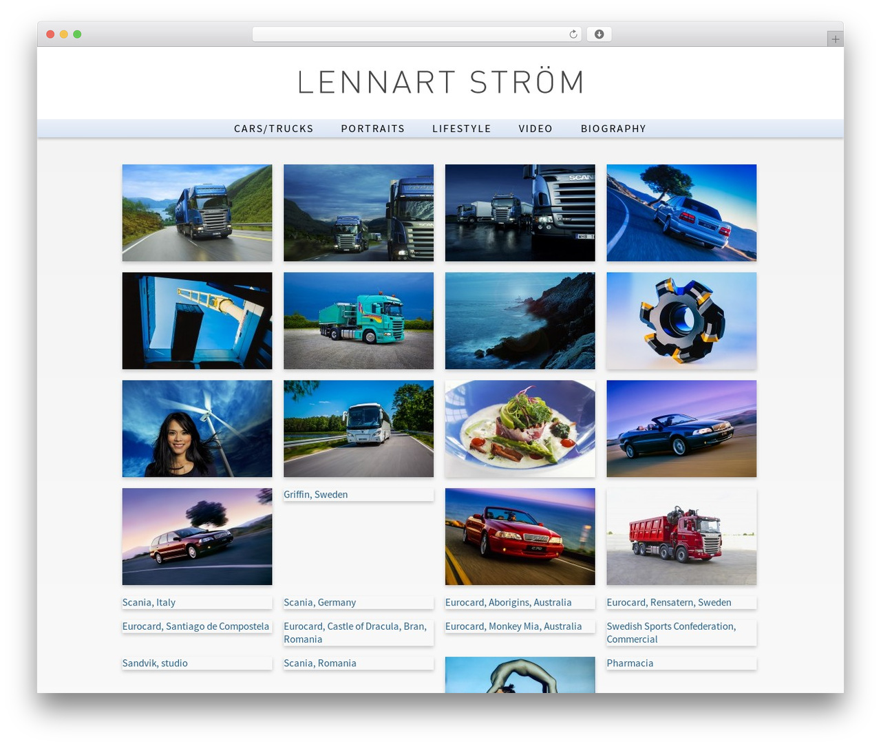 LENZE WordPress theme - lennartstrom.se