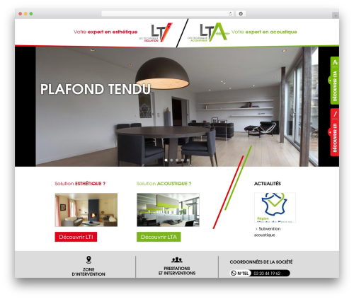Lti-lta WordPress theme - lti-lta.fr